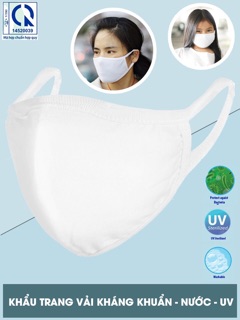 Set 10 cái khẩu trang vải kháng khuẩn
