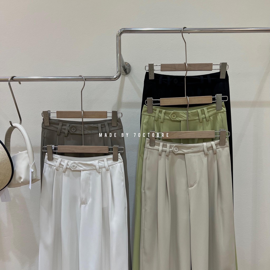 Quần xếp li 2 đia A046