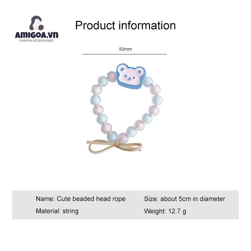 ✨✨Vòng Tay/Dây Buộc Tóc Co Giãn Đính Hạt Thời Trang Hàn Quốc 2022