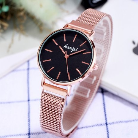 Đồng hồ thời trang nữ Kasiqi K01 dây nam châm vĩnh cửu cực đẹp, mỏng chỉ 7mm, thiết kế lịch lãm hiện đại | BigBuy360 - bigbuy360.vn