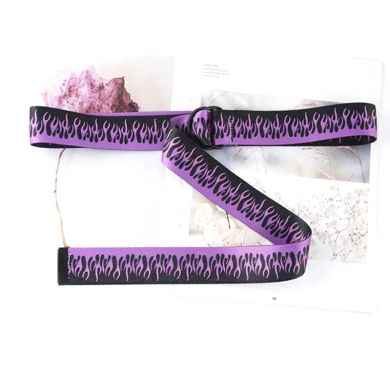 Thắt lưng lửa nhiều màu dành cho nam nữ | DUYHI