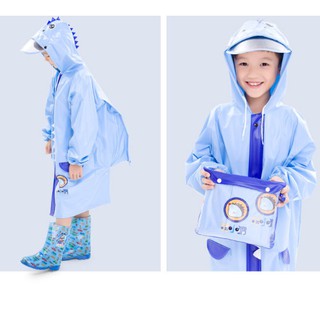Áo mưa cho bé phong cách Hàn Quốc hình đơn giản mà dễ thương