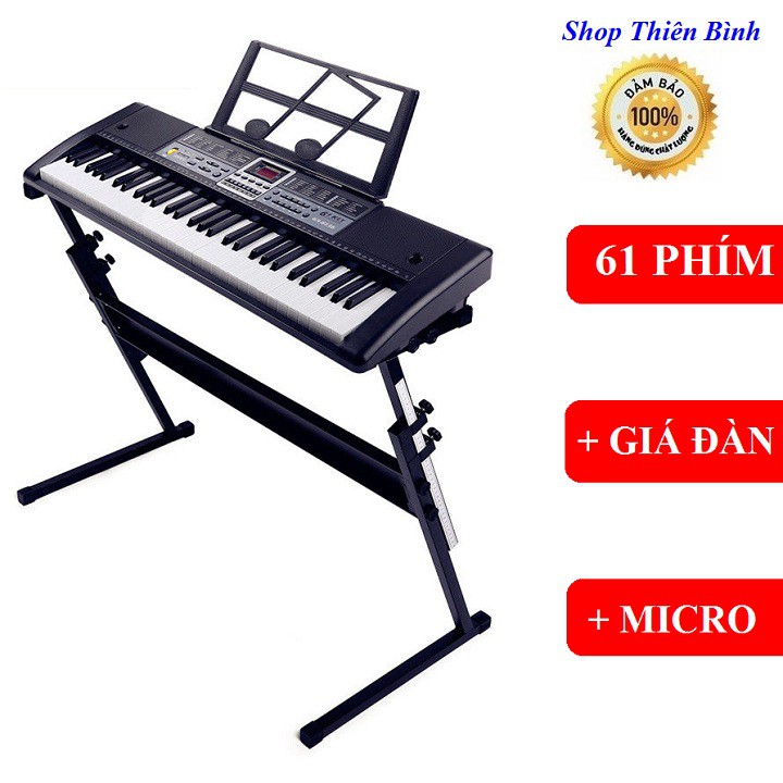 Đàn Piano điện tử Đàn Organ Electronic Keyboard Đàn 61 phím Đàn điện cho người mới học đàn