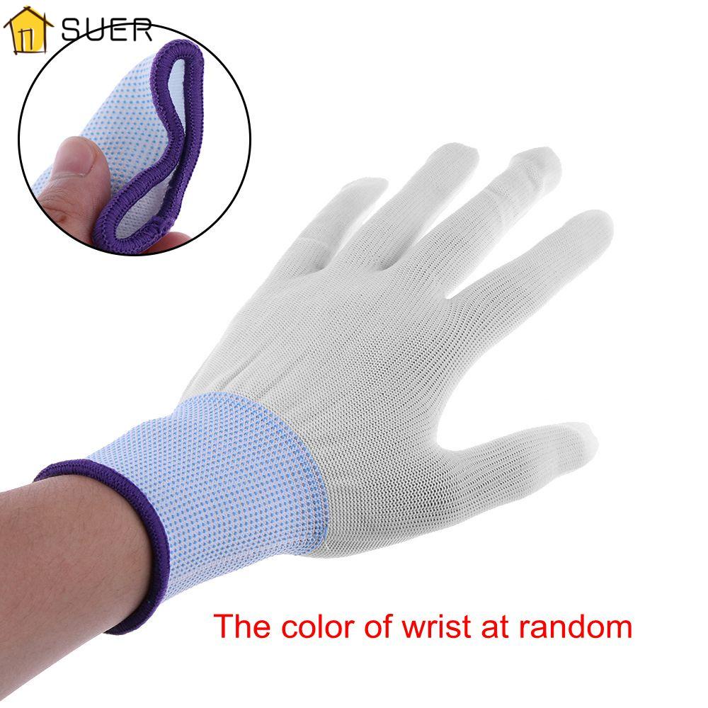 Găng tay màu trắng bằng Nylon dùng bọc Vinyl xe hơi mới | BigBuy360 - bigbuy360.vn