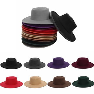 Nón vành tròn màu trơn 14 màu tùy chọn thời trang