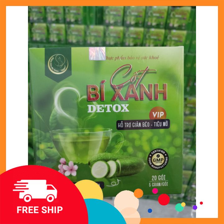 Giảm Cân Cốt Bí Xanh Detox