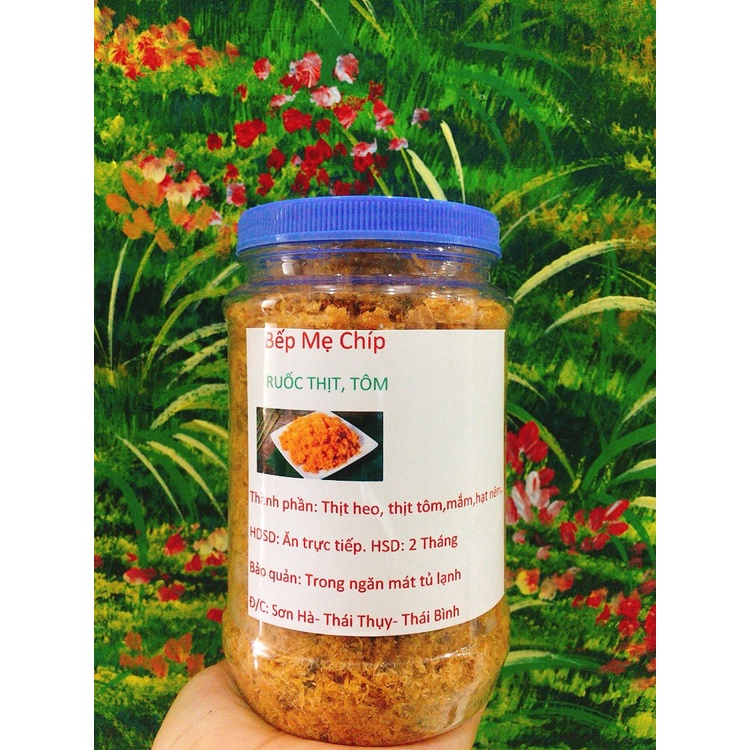 Đặc sản 500gr ruốc thịt tôm biển nhà làm siêu chất lượng Bếp Mẹ Chíp | BigBuy360 - bigbuy360.vn