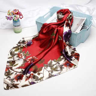 Khăn choàng lụa vuông hot trend size 90x90cm