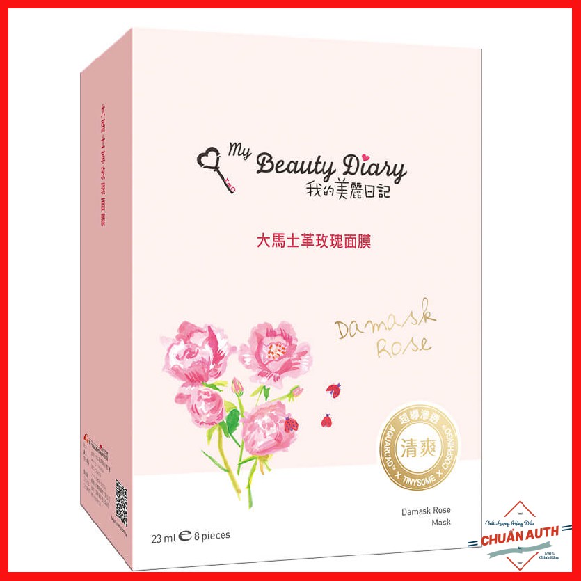 Mặt nạ My Beauty Diary hoa hồng Damascus - DL008