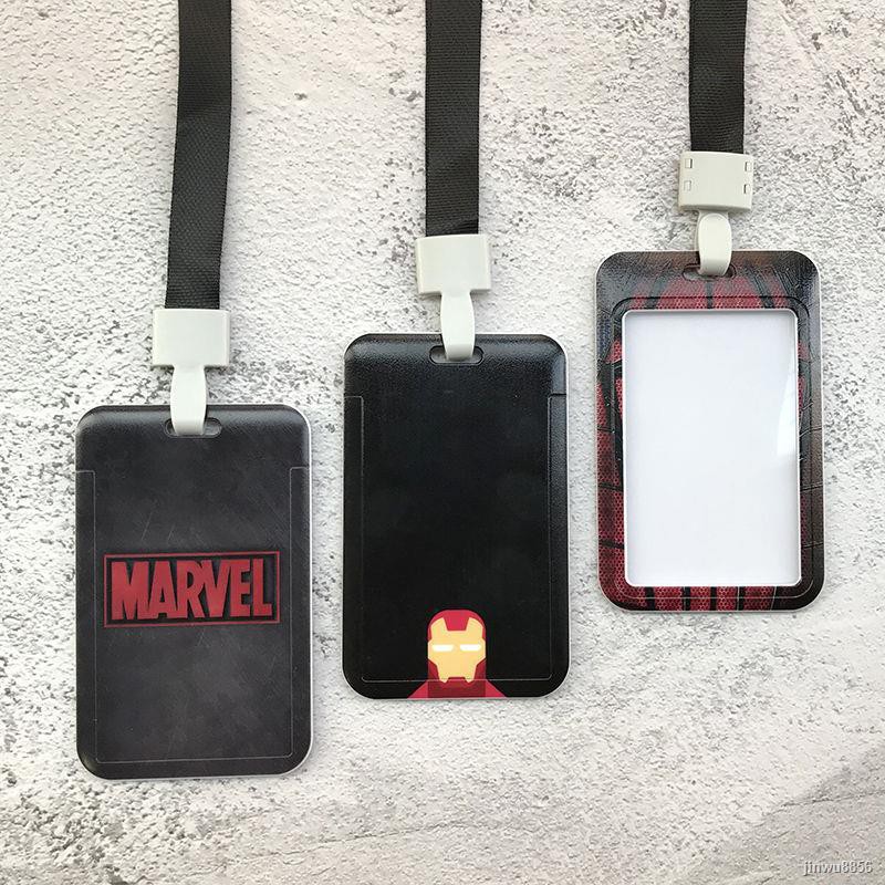 Set dây đeo thẻ hình marvel độc đáo tiện dụng