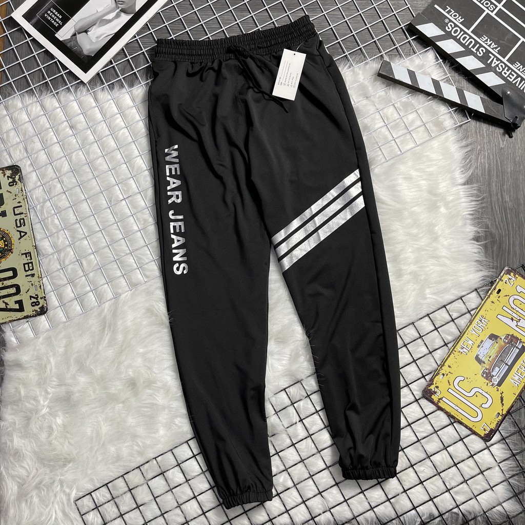 Quần thể thao nữ form jogger chất thun co giản siêu thấm hút [ Mới 3 ]