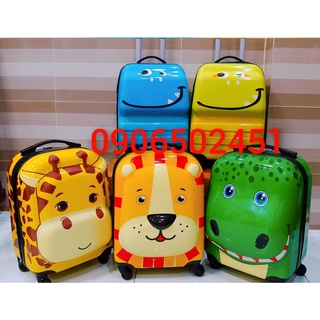 Balo Vali kéo trẻ em 18 inch nhiều mẫu hoạt hình  và vali 3d hoạt tiết nỗi siêu đẹp(hàng sẵn, chất đẹp) cho bé yêu
