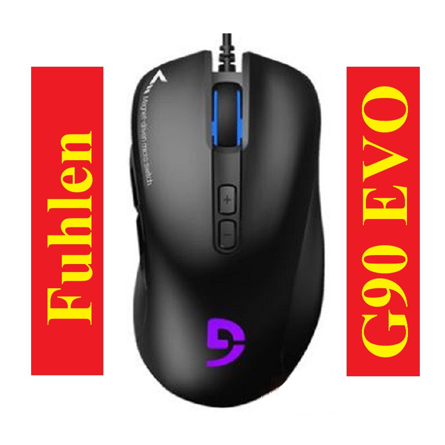 Chuột Fuhlen G90 Evo Siêu Chuột Gaming PMW 3360 DPI 12000 Full Led