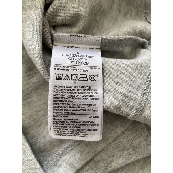 Áo thun cotton bé trai G4P tay dài, in hình