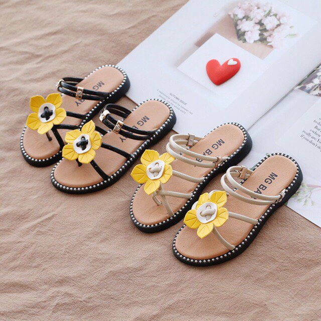 sandal cao cấp Mgbaby hoa V826