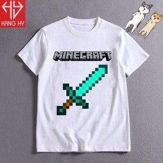 🔥BÁN CHẠY🔥 áo thun trẻ em Minecraft vải cao cấp F041