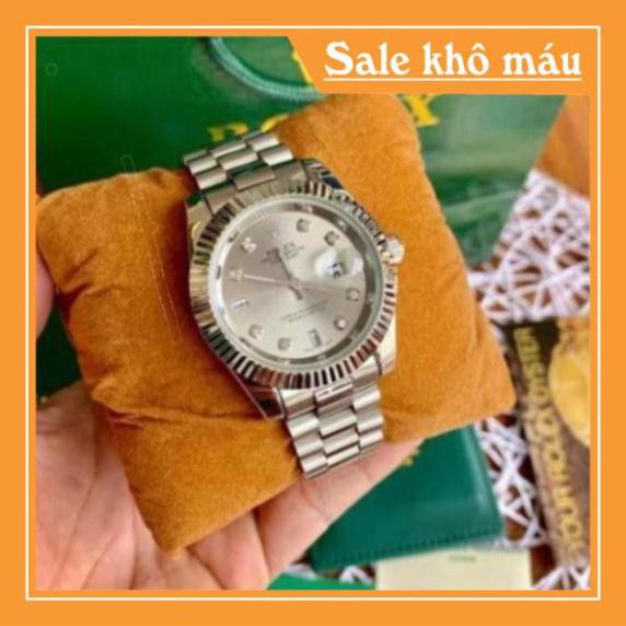 [Free SHIP]Đồng hồ nam rolex máy pin dây đặc thép không rỉ không bay màu ,đẳng cấp hộp thương hiệu - Rolex_collections