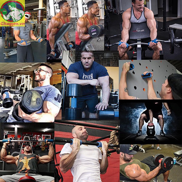 Fat Gripz Tay Nắm Cao Su Bọc Tạ Tập Gym