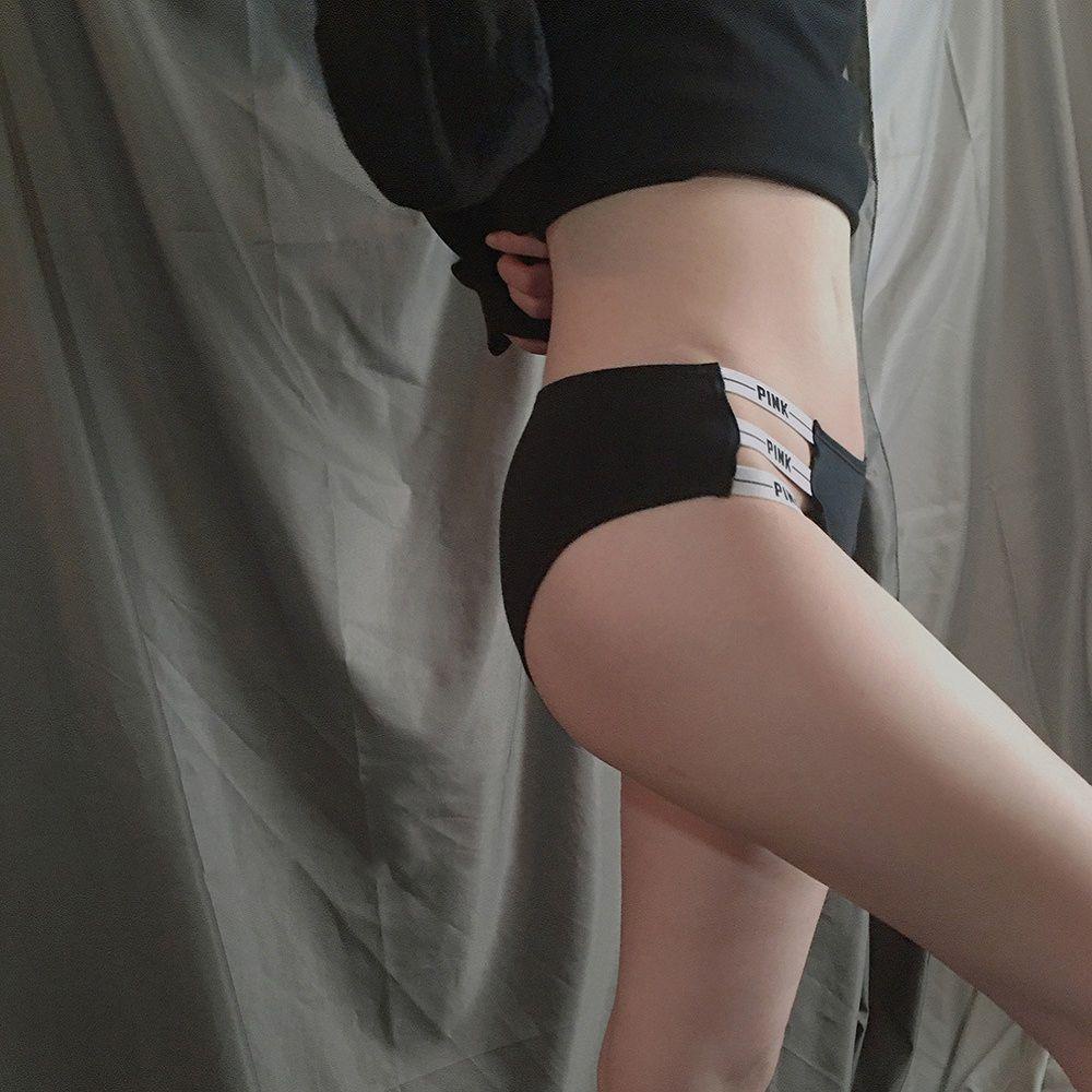 BACK2LIFE Quần Lót Cotton Lưng Thấp Ngọt Ngào Hợp Thời Trang Cho Bạn Gái