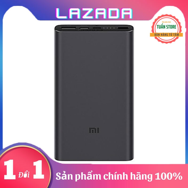 Pin Sạc Dự Phòng CHÍNH HÃNG Xiaomi 10000mAh Sạc Nhanh 18W Gen 3-VK TUẤN STORE