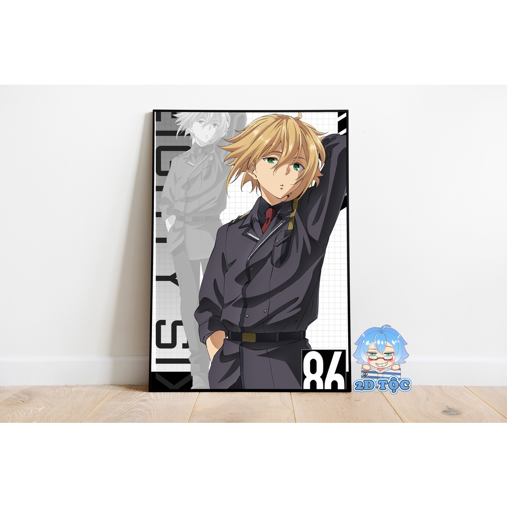 TRANH POSTER A3 DÁN TƯỜNG ANIME MANGA LIGHT NOVEL 86 EIGHTY SIX (7) - 2D TỘC SHOP