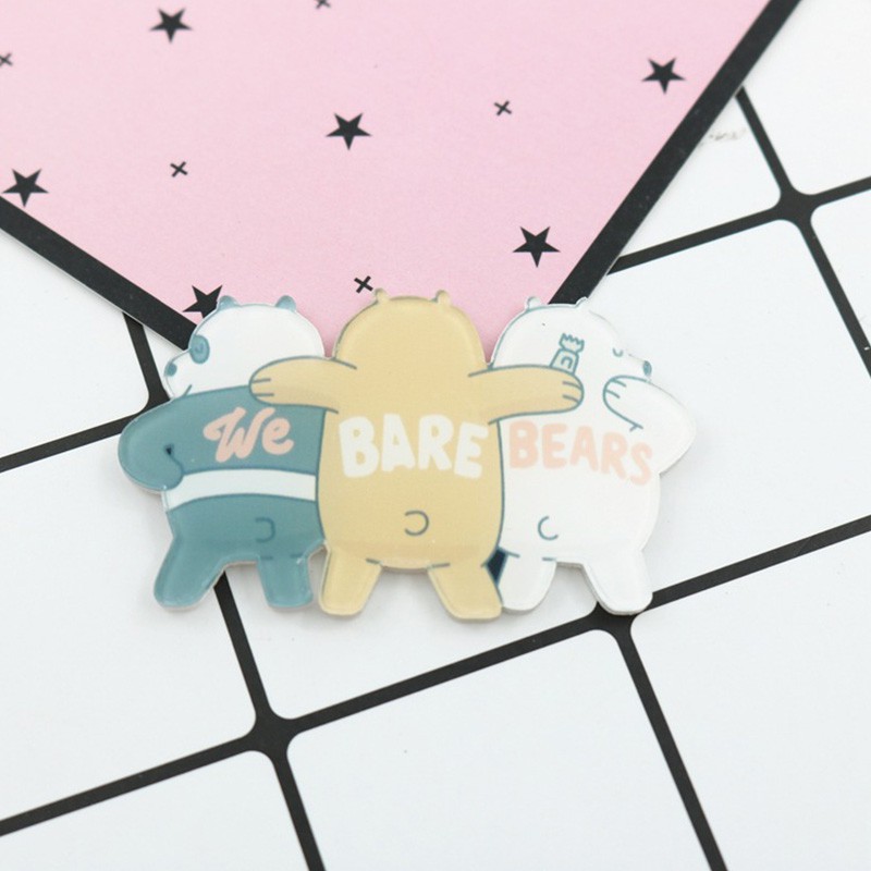 Cài áo hình gấu đáng yêu