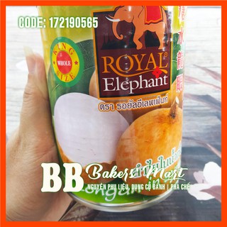 Nhãn ngâm đóng lon thái lan royal elephant - lon 565gr