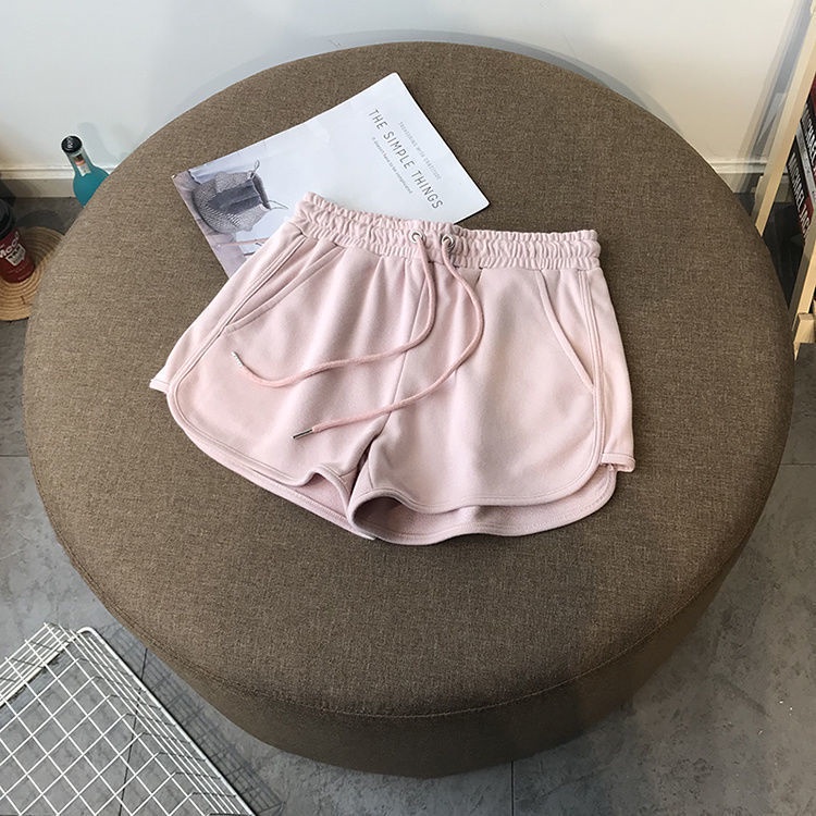 COZOK Quần Short Lưng Cao Ống Rộng Thời Trang Hàn Quốc Dễ Phối Đồ