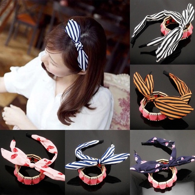 Bờm Tóc Headband Bunny