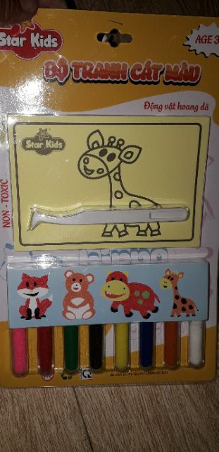 Sét Tô màu tranh cát của Việt Nam