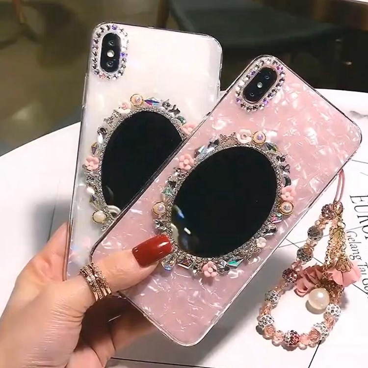 Ốp Điện Thoại Họa Tiết Vân Đá Kèm Vòng Đeo Tay Sang Trọng Cho iPhone 6 6s 7 8 Plus SE 2020 X XS Max XR 11 Pro Max