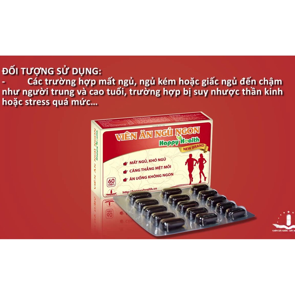 Viên Ăn Ngủ Ngon Happy Health -  Hỗ trợ giúp trẻ ăn ngon, ngủ tốt
