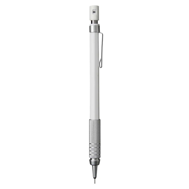 Muji Bút Chì Bấm Cân Bằng 0,3Mm - Trắng