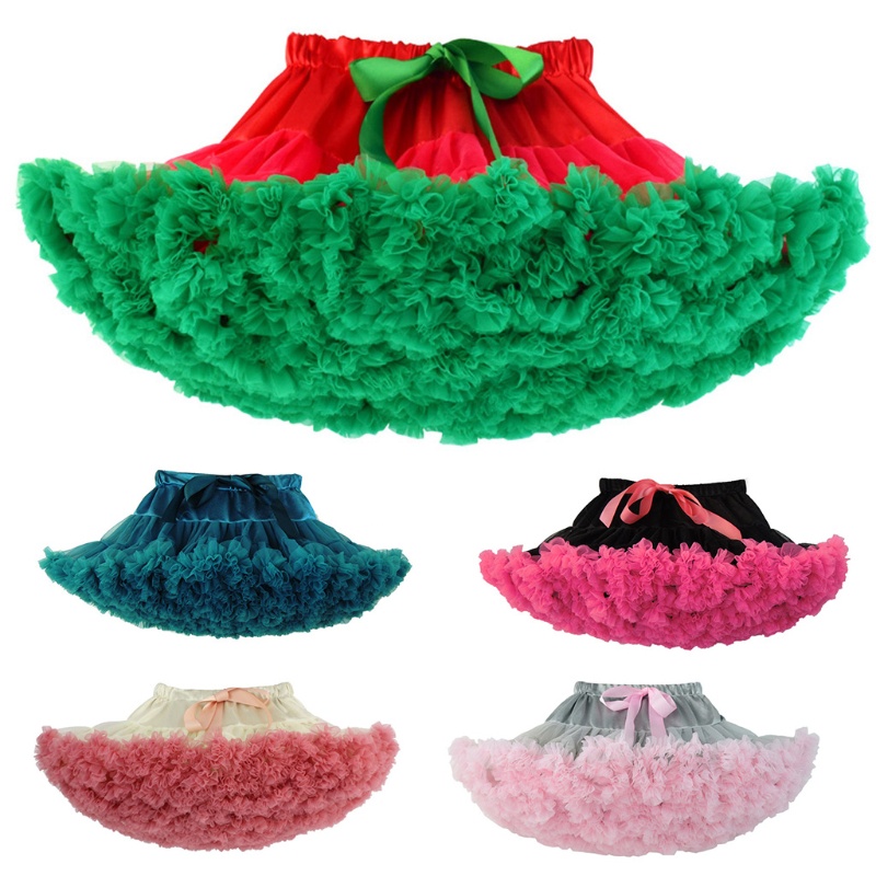 Chân Váy Xòe Tutu Mềm Mại Cho Bé Gái