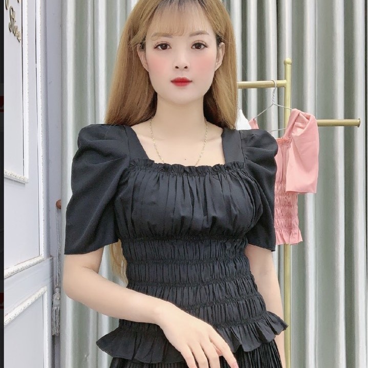 Áo sơ mi nữ kiểu công sở ngắn tay  - 6 màu: Trắng, Hồng, Be, Vàng, Đen, Đỏ - AO1 - Hanlly Fashion Thời Trang Nữ