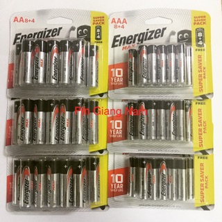 Combo 36 viên pin AA Enegizer và 36 viên pin AAA Energizer