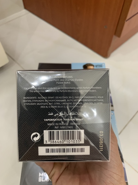 Nước hoa mont blanc explorer edp 100ml full seal (như hình) | BigBuy360 - bigbuy360.vn