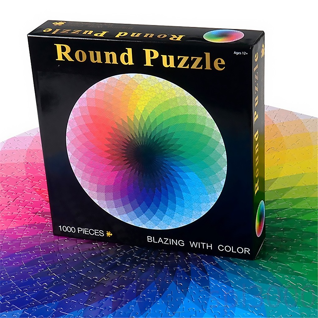 Set 1000 Hình Tròn Nhiều Màu Sắc Giúp Giảm Căng Thẳng