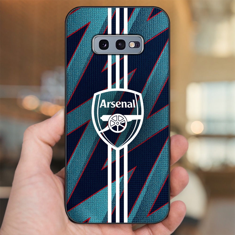 Ốp lưng Samsung S10e viền đen in hình Arsenal FC