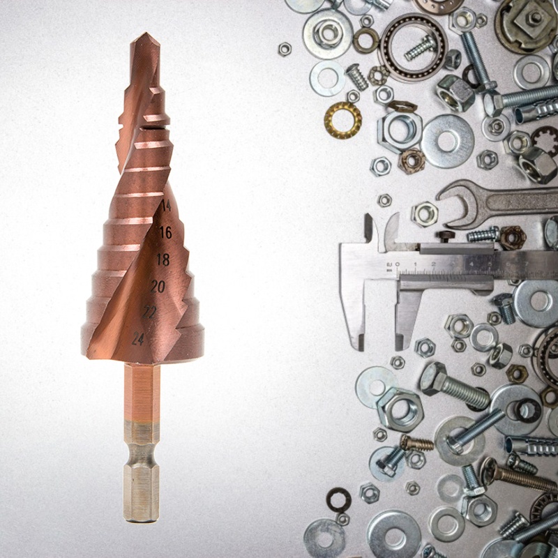 Mũi Khoan Bước M-35 Bằng Thép Không Gỉ Chuyên Dụng Cho Chế Biến Gỗ