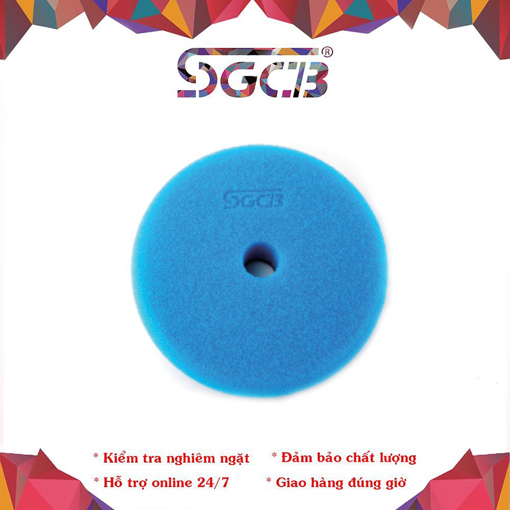 Phớt Đánh Bóng SGCB Đồng Tâm Và Lệch Tâm 5 INCH Xóa Xước Tạo Bóng Sơn Xe Ô Tô và Mô Tô SGGA099