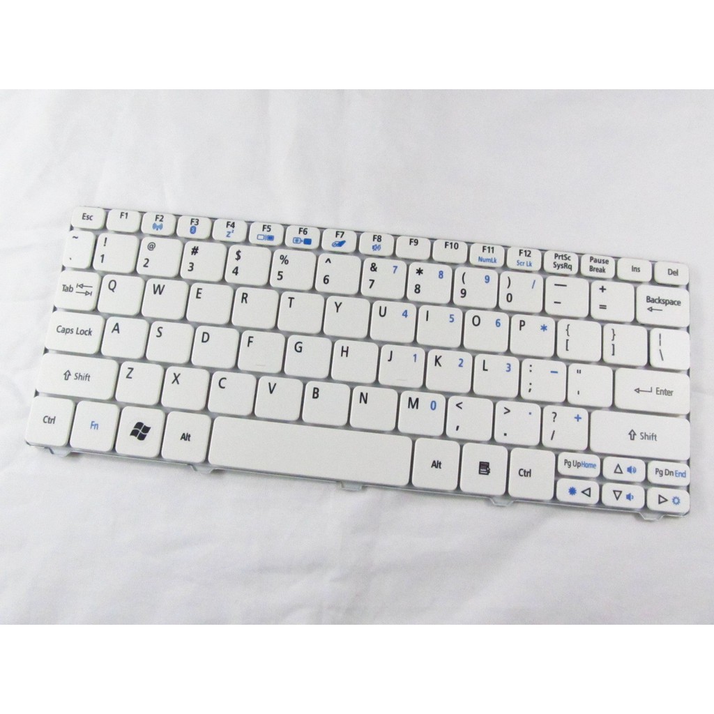 KEYBOARD LAPTOP ACER ONE D255 (BLACK,WHITE)