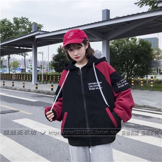 Áo khoác gió nữ form rộng