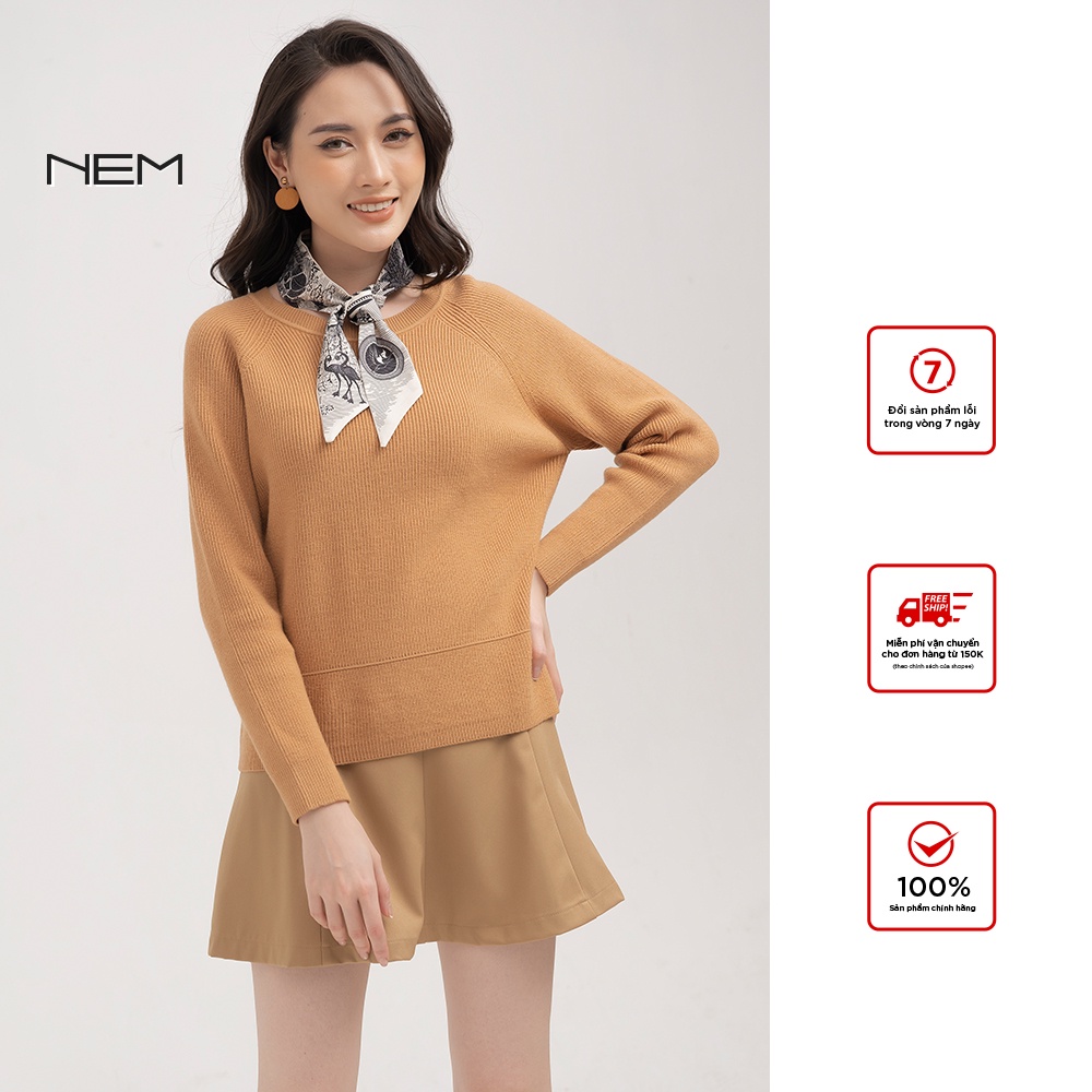 Áo len nữ dài tay thiết kế NEM Fashion AL60122 | BigBuy360 - bigbuy360.vn