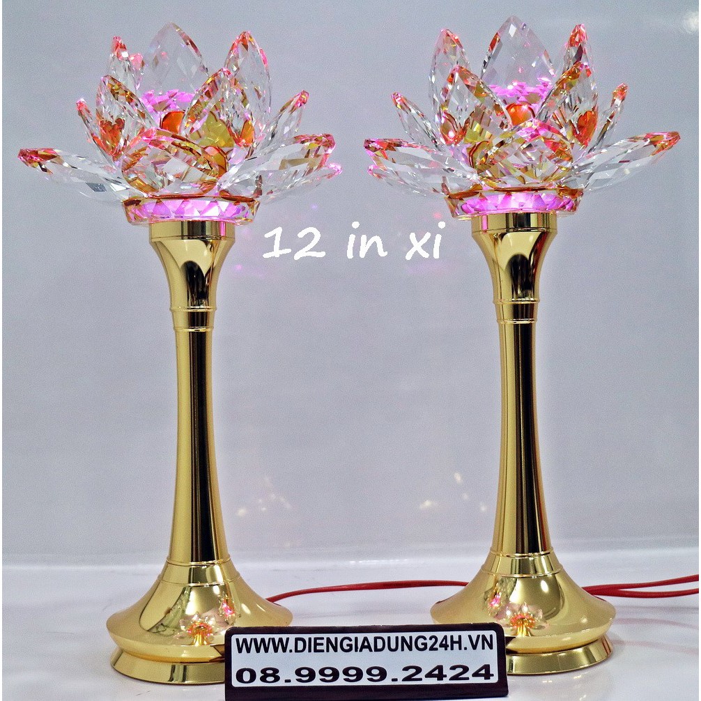 ĐÈN THỜ PHA LÊ CAO CẤP 12 INCHS XI