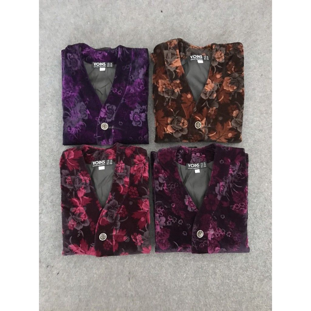 Áo Gile Nhung Cho Các Bà già