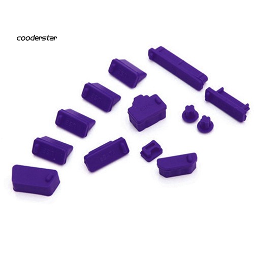 Bộ 13 Nắp Silicone Chống Bụi Cho Laptop Notebook