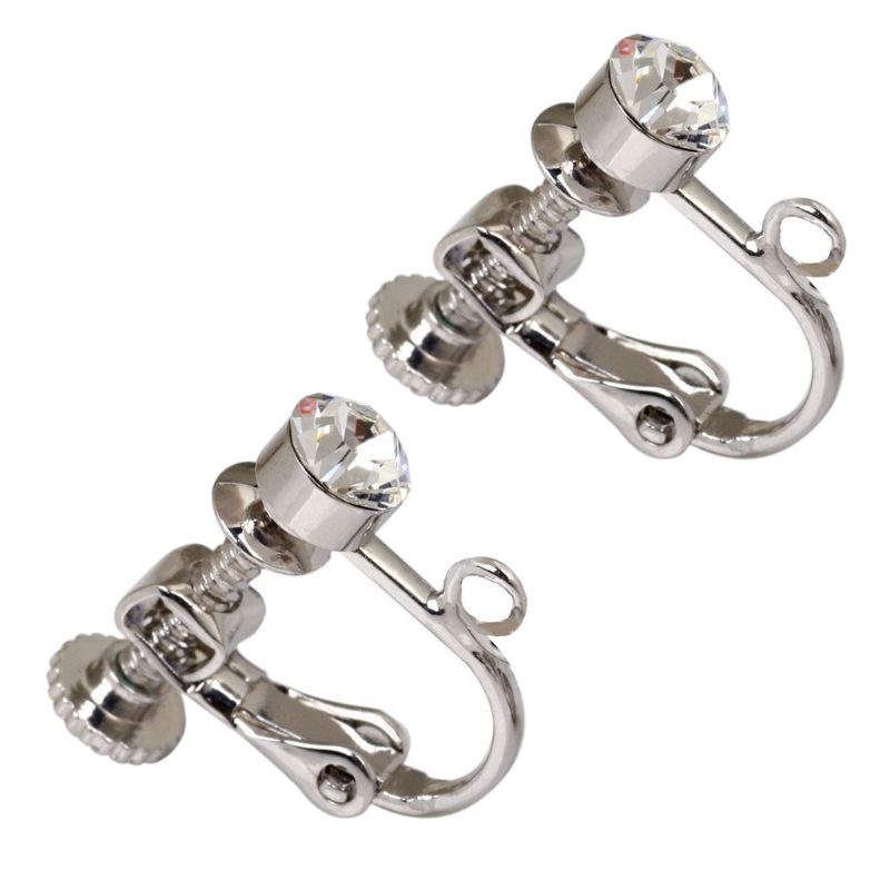 Kẹp Gắn Bông Tai An Toàn Không Gây Dị Ứng Không Phai Màu Dùng Làm Trang Sức DIY