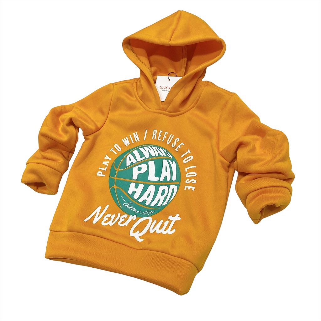 Áo Hoodie bé trai bé gái size đại max 56kg - Chất nỉ bông không xù, ấm áp, dày dặn