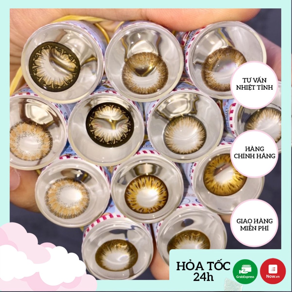 Lens mắt Nâu mẫu mới